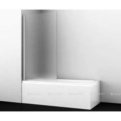 Купить Шторка для ванны WasserKRAFT 48P01-80LM 145х7х86, профиль хром, ориентация левая (48p01-80lm) по цене 19856 руб., в Санкт-Петебруге в интернет магазине 100-Систем, а также дургие товары WasserKRAFT из раздела Стеклянные шторки для ванн и Сантехника