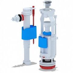 Купить арматура д/бачка пласт. двойн.конпка хром.,бок.подв. 1/2 АНИ WC9010C (wc9010c) по цене 1165 руб., в Санкт-Петебруге в интернет магазине 100-Систем, а также дургие товары Ани Пласт из раздела Арматура для унитаза и Унитазы