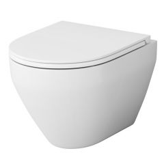 Купить C701700SC Spirit V2.0 подвесной унитаз FlashClean с сиденьем микролифт (c701700sc) по цене 22990 руб., в Санкт-Петебруге в интернет магазине 100-Систем, а также дургие товары AM.PM из раздела Унитазы подвесные и Унитазы