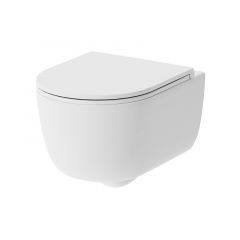 Купить DX86C1800SC Sirius подвесной унитаз безободковый с функцией биде с сиденьем микролифт (dx86c1800sc) по цене 45590 руб., в Санкт-Петебруге в интернет магазине 100-Систем, а также дургие товары DAMIXA из раздела Унитазы подвесные и Унитазы