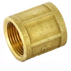 Купить Муфта 2" (латунь) (1500135 / 1550g000909) по цене 2355 руб., в Санкт-Петебруге в интернет магазине 100-Систем, а также дургие товары  из раздела Муфты и Латунные фитинги