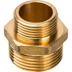 Купить SFT-0003-000134 STOUT Ниппель НН переходной 1"X3/4 (sft-0003-000134) по цене 382 руб., в Санкт-Петебруге в интернет магазине 100-Систем, а также дургие товары STOUT из раздела Ниппели и Латунные фитинги