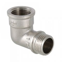 Купить Угольник 1 1/4" вн.-нар. (vtr.092.n.0007) по цене 1317 руб., в Санкт-Петебруге в интернет магазине 100-Систем, а также дургие товары VALTEC из раздела Углы и Никелированные фитинги