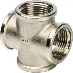 Купить SFT-0031-000001 STOUT Крестовина ВВ никелированная 1" (sft-0031-000001) по цене 2238 руб., в Санкт-Петебруге в интернет магазине 100-Систем, а также дургие товары STOUT из раздела Крестовины и Никелированные фитинги