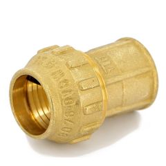 Купить Соединение прямое 25*3/4"В (для п/э трубы) (3400010 / 3462g002505cr) по цене 645 руб., в Санкт-Петебруге в интернет магазине 100-Систем, а также дургие товары  из раздела Фитинги компрессионные латунные 25 и Компрессионные латунные фитинги