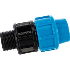 Купить Муфта ПНД переходная с наружной резьбой 20 х 3/4" (50 шт. в уп.) (9119) по цене 58 руб., в Санкт-Петебруге в интернет магазине 100-Систем, а также дургие товары ДЖИЛЕКС из раздела Фитинги компрессионные пластиковые 20 и Компрессионные пластиковые трубы и фитинги