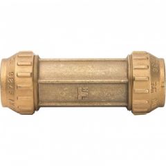 Купить Соединение прямое 32*32 ремонтное (для п/э трубы) (3400071 / 3471g323200cr) по цене 2326 руб., в Санкт-Петебруге в интернет магазине 100-Систем, а также дургие товары  из раздела Фитинги компрессионные латунные 32 и Компрессионные латунные фитинги