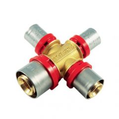 Купить Крестовина 20*20*16*16 (пресс) (1650331 / 1687g20201616cz) по цене 2164 руб., в Санкт-Петебруге в интернет магазине 100-Систем, а также дургие товары  из раздела Переходы и Пресс