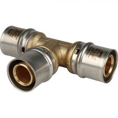 Купить SFP-0006-262626 STOUT Тройник 26х26х26 для металлопластиковых труб прессовой (sfp-0006-262626) по цене 1932 руб., в Санкт-Петебруге в интернет магазине 100-Систем, а также дургие товары STOUT из раздела Пресс Stout 26 и Пресс