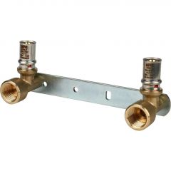 Купить SFP-0013-001216 STOUT Настенный комплект для смесителя 16xR 1/2" для металлопластиковых труб прессовой (sfp-0013-001216) по цене 1957 руб., в Санкт-Петебруге в интернет магазине 100-Систем, а также дургие товары STOUT из раздела Пресс Stout 16 и Пресс