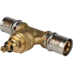 Купить SFP-0014-002020 STOUT Вентиль с хромированной ручкой 20х20 для металлопластиковых труб прессовой (sfp-0014-002020) по цене 4392 руб., в Санкт-Петебруге в интернет магазине 100-Систем, а также дургие товары STOUT из раздела Пресс Stout 20 и Пресс