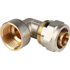 Купить SFS-0007-000126 STOUT Угольник с в/р 26xR 1" для металлопластиковых труб винтовой (sfs-0007-000126) по цене 1413 руб., в Санкт-Петебруге в интернет магазине 100-Систем, а также дургие товары STOUT из раздела Обжим и Фитинги Stout