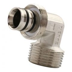 Купить Соединение угловое 26*1"Н (обжим) (1600051 / 1604n002606) по цене 984 руб., в Санкт-Петебруге в интернет магазине 100-Систем, а также дургие товары  из раздела Обжим Tiemme 26 и Обжим