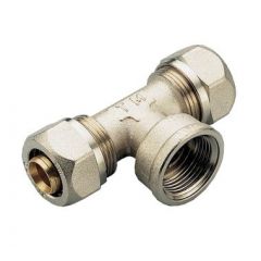 Купить Тройник 26*3/4"В*26 (обжим) (1600033 / 1609n260526) по цене 1517 руб., в Санкт-Петебруге в интернет магазине 100-Систем, а также дургие товары  из раздела Обжим Tiemme 26 и Обжим