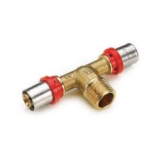 Купить Тройник 20*1/2"Н*20 латунь (пресс) (1650092 / 1658g200420cz) по цене 1175 руб., в Санкт-Петебруге в интернет магазине 100-Систем, а также дургие товары  из раздела Пресс Tiemme 20 и Пресс