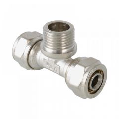 Купить Тройник обжим с н/р 16х1/2" (vtm.333.n.160416) по цене 430 руб., в Санкт-Петебруге в интернет магазине 100-Систем, а также дургие товары VALTEC из раздела Обжим и Фитинги Valtec