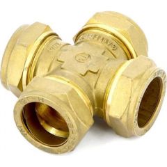 Купить Крестовина 28*28*28*28 (обжим) (1000215 / 1010g28282828) по цене 3492 руб., в Санкт-Петебруге в интернет магазине 100-Систем, а также дургие товары  из раздела Обжим 28 и Обжим