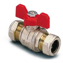 Купить Кран 15*15 шаровый обжим (2140004 / 2142r0015) по цене 1153 руб., в Санкт-Петебруге в интернет магазине 100-Систем, а также дургие товары  из раздела Обжим 15 и Обжим