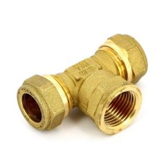 Купить Тройник 28*3/4"В*28 (обжим) (1000117 / 1009g280528) по цене 1756 руб., в Санкт-Петебруге в интернет магазине 100-Систем, а также дургие товары  из раздела Обжим 28 и Обжим