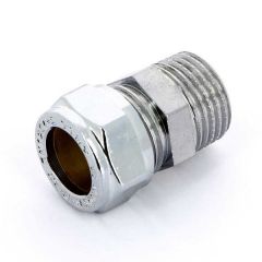 Купить Соединение прямое 10*1/2"Н (обжим) (хром) (1130024 / 1100c001004cz) по цене 389 руб., в Санкт-Петебруге в интернет магазине 100-Систем, а также дургие товары  из раздела Обжим 10 и Обжим