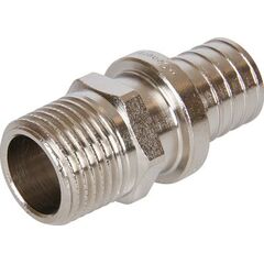 Купить STOUT Переходник с наружной резьбой 20х2.0x1/2 никелированный для труб из сшитого полиэтилена аксиальный (sfa-0001-200212) по цене 423 руб., в Санкт-Петебруге в интернет магазине 100-Систем, а также дургие товары STOUT из раздела Фитинги для труб из сшитого полиэтилена Stout 20 и Трубы и фитинги из сшитого полиэтилена Stout