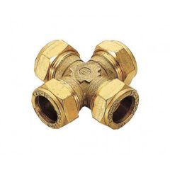 Купить Крестовина 22*15*22*15 (обжим) (1000165 / 1010g22152215) по цене 1773 руб., в Санкт-Петебруге в интернет магазине 100-Систем, а также дургие товары  из раздела Обжим 22 и Обжим