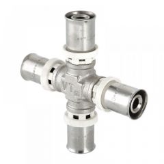 Купить Крестовина пресс 20х16х20х16 (vtm.241.n.201620) по цене 956 руб., в Санкт-Петебруге в интернет магазине 100-Систем, а также дургие товары VALTEC из раздела Пресс и Фитинги Valtec