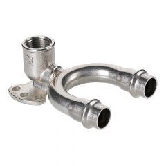 Купить Водорозетка проходная нерж. сталь 15х1/2" (vti.954.di.150415) по цене 1055 руб., в Санкт-Петебруге в интернет магазине 100-Систем, а также дургие товары VALTEC из раздела Фитинги Valtec 15 и Трубы и фитинги Valtec