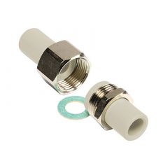 Купить Американка полипропилен 40мм 25бар, t-95*C, сварка (srs040xxxx) по цене 3155 руб., в Санкт-Петебруге в интернет магазине 100-Систем, а также дургие товары EKOPLASTIK из раздела Фитинги серые полипропиленовые 40 и Трубы и фитинги серые полипропиленовые