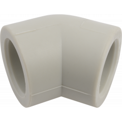 Купить FV PP-RCT Колено 45° (угольник) 50 (aa203050000t) по цене 324 руб., в Санкт-Петебруге в интернет магазине 100-Систем, а также дургие товары FV-Plast из раздела Фитинги серые полипропиленовые 50 и Трубы и фитинги серые полипропиленовые