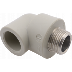 Купить FV PPR Колено с металл. резьбой внутренней 20x3/4 (aa218020034) по цене 442 руб., в Санкт-Петебруге в интернет магазине 100-Систем, а также дургие товары FV-Plast из раздела Фитинги серые полипропиленовые 20 и Трубы и фитинги серые полипропиленовые