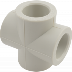 Купить FV PPR Крест 25 (aa235025000) по цене 248 руб., в Санкт-Петебруге в интернет магазине 100-Систем, а также дургие товары FV-Plast из раздела Фитинги серые полипропиленовые 25 и Трубы и фитинги серые полипропиленовые