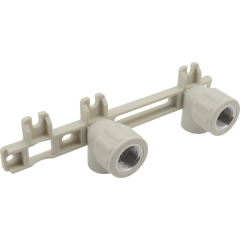 Купить FV PPR Настенное колено двойное для смесителя 20x1/2" (aa255020012) по цене 752 руб., в Санкт-Петебруге в интернет магазине 100-Систем, а также дургие товары FV-Plast из раздела Фитинги серые полипропиленовые 20 и Трубы и фитинги серые полипропиленовые