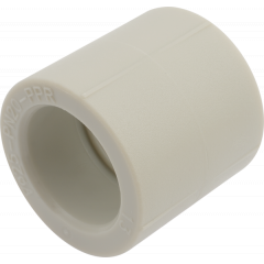 Купить FV PPR Патрубок (муфта) 75 (aa201075000) по цене 804 руб., в Санкт-Петебруге в интернет магазине 100-Систем, а также дургие товары FV-Plast из раздела Фитинги серые полипропиленовые большие диаметры и Трубы и фитинги серые полипропиленовые