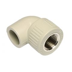 Купить Угольник 90° комбинированный Ekoplastik ВР 20x1/2 PP-R (skoi02020x) по цене 473 руб., в Санкт-Петебруге в интернет магазине 100-Систем, а также дургие товары EKOPLASTIK из раздела Фитинги серые полипропиленовые 20 и Трубы и фитинги серые полипропиленовые