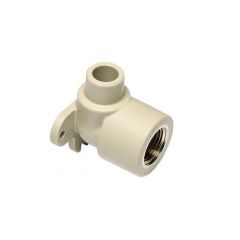 Купить Водорозетка комбинированная Ekoplastik ВР 20x1/2 PP-R  Наружная (snk120xxxx) по цене 663 руб., в Санкт-Петебруге в интернет магазине 100-Систем, а также дургие товары EKOPLASTIK из раздела Фитинги серые полипропиленовые 20 и Трубы и фитинги серые полипропиленовые