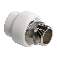 Купить Соединитель PPR под ключ с н/р 90х3" (vtp.707.0.09011) по цене 5391 руб., в Санкт-Петебруге в интернет магазине 100-Систем, а также дургие товары VALTEC из раздела Фитинги белые полипропиленовые большие диаметры и Трубы и фитинги белые полипропиленовые