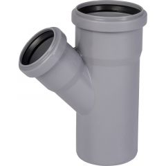 Купить тройник PP 75*50*45 Ostendorf (113210) по цене 200 руб., в Санкт-Петебруге в интернет магазине 100-Систем, а также дургие товары OSTENDORF из раздела Тройники переходные серые фановые и Переходы серые фановые