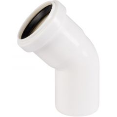 Купить Отвод Ostendorf 50х45* полипропилен (белый) (559420) по цене 52 руб., в Санкт-Петебруге в интернет магазине 100-Систем, а также дургие товары OSTENDORF из раздела Фитинги белые фановые 50 мм и Белые фановые трубы и фитинги