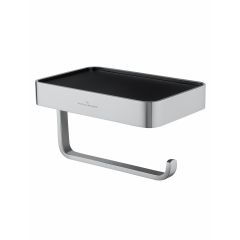 Купить Держатель для туалетной бумаги с полкой WONZON & WOGHAND LOTTE, Хром (WW-8336) (ww-8336) по цене 9379 руб., в Санкт-Петебруге в интернет магазине 100-Систем, а также дургие товары WONZON & WOGHAND из раздела Держатели туалетной бумаги и Держатели туалетной бумаги и освежителей воздуха