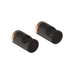 Купить Комплкект  одинарных крючков, сплав металлов, Petite, черный матовый с розовым золотом, IDDIS, PET2SR1i41 (pet2sr1i41) по цене 600 руб., в Санкт-Петебруге в интернет магазине 100-Систем, а также дургие товары IDDIS из раздела Крючки (вешалки) и Аксессуары для ванной комнаты