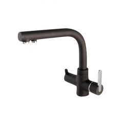 Купить Смеситель для кухни Paini Arena на 3 воды, черный (92446433ve7b90dalmkm) по цене 21300 руб., в Санкт-Петебруге в интернет магазине 100-Систем, а также дургие товары Paini из раздела Успей купить и 