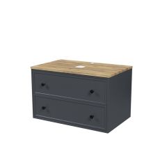 Купить Тумба подвесная, со столешницей, 80 см, темно-серый, Torr, IDDIS, TOR80DBi95K (tor80dbi95k) по цене 26440 руб., в Санкт-Петебруге в интернет магазине 100-Систем, а также дургие товары IDDIS из раздела Тумбы под раковину и Мебель для ванной комнаты