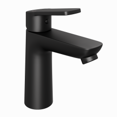 Купить Смеситель для раковины Abelsberg Lineara UNF23508MB, вулканический черный (unf23508mb) по цене 8990 руб., в Санкт-Петебруге в интернет магазине 100-Систем, а также дургие товары Abelsberg из раздела Рычажные смесители и Смесители для раковины