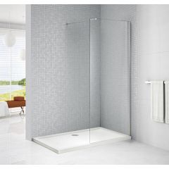 Купить Душевая перегородка с односторонним входом, стекло прозрачное, профиль чёрный, 1050x1950 мм CEZARES LIBERTA-L-1-105-C-NERO (liberta-l-1-105-c-nero) по цене 31600 руб., в Санкт-Петебруге в интернет магазине 100-Систем, а также дургие товары CEZARES из раздела Душевые перегородки и Душевые двери, перегородки