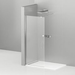 Купить Душевая перегородка с односторонним входом 1400x1950 мм CEZARES LIBERTA-L-1-140-C-Cr (liberta-l-1-140-c-cr) по цене 35500 руб., в Санкт-Петебруге в интернет магазине 100-Систем, а также дургие товары CEZARES из раздела Душевые перегородки и Душевые двери, перегородки