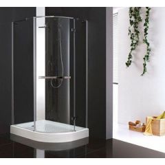 Купить Душевой уголок CEZARES BERGAMO-W-RH-1-120/100-ARCO-C-Cr-L-IV (bergamo-w-rh-1-120/100-arco-c-cr-l-iv) по цене 83300 руб., в Санкт-Петебруге в интернет магазине 100-Систем, а также дургие товары CEZARES из раздела Душевые ограждения и Душевые кабины и ограждения