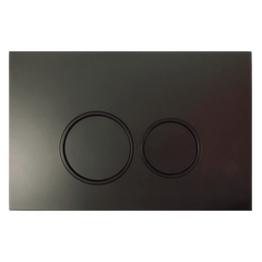 Купить 01.02.78 смывная клавиша BASIC R-type (черный/кольца черный) (01.02.78) по цене 1759 руб., в Санкт-Петебруге в интернет магазине 100-Систем, а также дургие товары  из раздела Клавиши смыва и Инсталляции