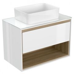 Купить (SP-SZ-LOU80-BL/Wh) Тумба п/рак. со столешницей подвесная: LOUNA 80, белая, Сорт1 (sp-sz-lou80-bl/wh) по цене 23990 руб., в Санкт-Петебруге в интернет магазине 100-Систем, а также дургие товары CERSANIT из раздела Тумбы под раковину и Мебель для ванной комнаты