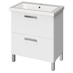 Купить (B-SU-MEL-CM70) Тумба п/рак.: MELAR для COMO/CITY 70, белый, Сорт1 (b-su-mel-cm70) по цене 19990 руб., в Санкт-Петебруге в интернет магазине 100-Систем, а также дургие товары CERSANIT из раздела Тумбы под раковину и Мебель для ванной комнаты